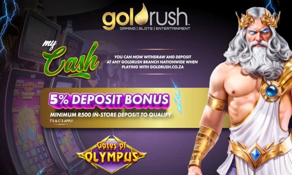 Real Rewards with Every Spin at Goldrush Rustenburg